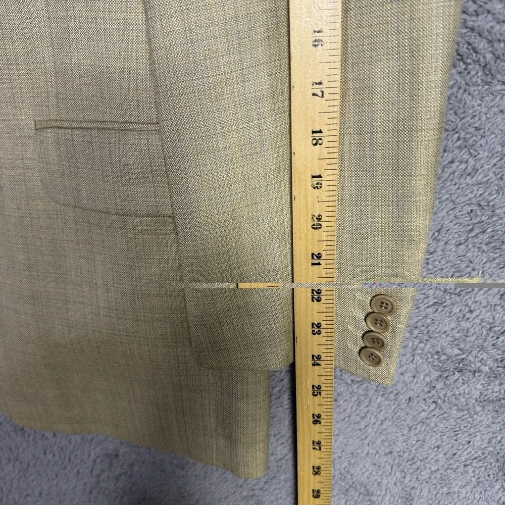 Coppley Sport Coat Men 39R Silk Wool Blazer Bocelli 2112 Shadow Plaid Designer